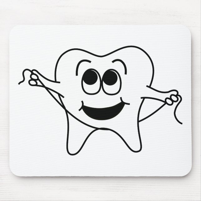 Alfombrilla De Ratón Sr. Happy Tooth (Frente)