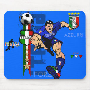 Alfombrilla De Ratón Sr. italian Stallion Forza Azzurri Italia 2010