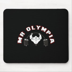 Alfombrilla De Ratón Sr. Olympia Para Hombres Mujeres Fitness Bodybuild
