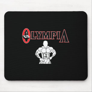 Alfombrilla De Ratón Sr. Olympia Para Hombres Mujeres Fitness Bodybuild