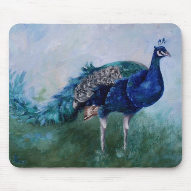 Alfombrilla De Ratón Sr. Peacock Mousepad (Frente)
