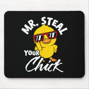 Alfombrilla De Ratón Sr. Steal Your Chick Easter Humor