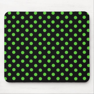 Alfombrilla De Ratón Sra. Cookies Green Spot Polka Dot Mousepad