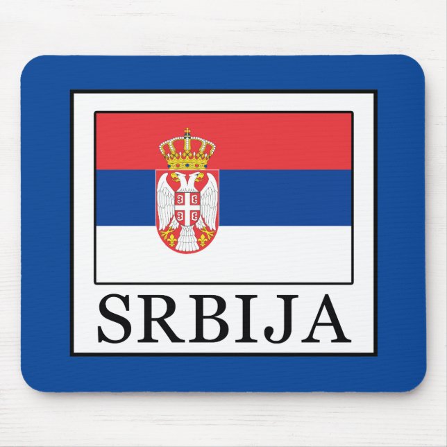 Alfombrilla De Ratón Srbija (Frente)