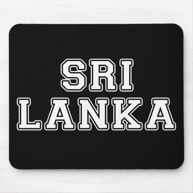 Alfombrilla De Ratón Sri Lanka (Frente)