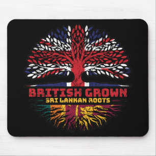 Alfombrilla De Ratón Sri Lanka Sri Lanka Reino Unido Reino Unido