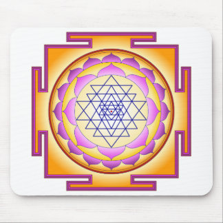 Alfombrilla De Ratón Sri Yantra Chakra Shiva Shakti Navayoni Goddess 