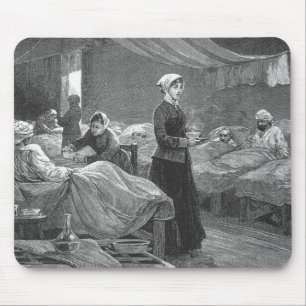 Alfombrilla De Ratón Srta. Nightingale en el hospital del cuartel