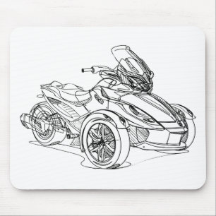 Alfombrilla De Ratón ST 2013 de CanAm Spyder