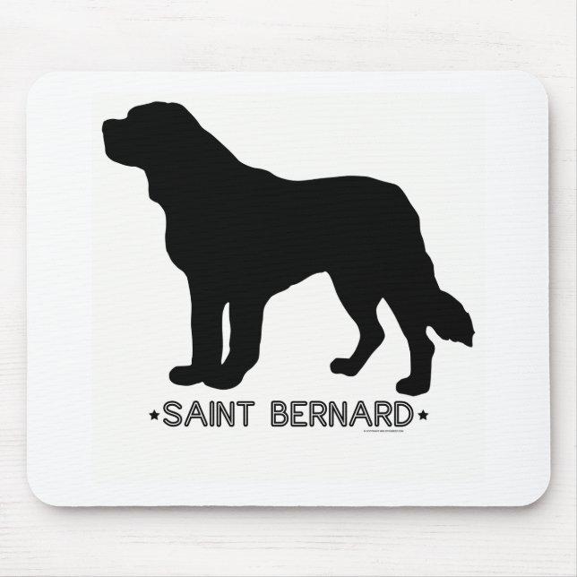 Alfombrilla De Ratón St Bernard Mousepad (Frente)