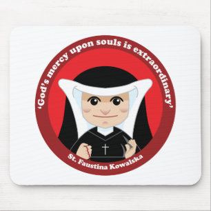 Alfombrilla De Ratón St. Faustina Kowalska