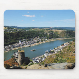 Alfombrilla De Ratón St. Goarshausen im Mittelrheintal