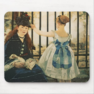 Alfombrilla De Ratón St. Lazare, 1872-3 de Manet el   Gare