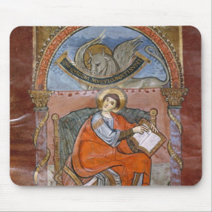 Alfombrilla De Ratón St Luke, del evangelio de St. Riquier