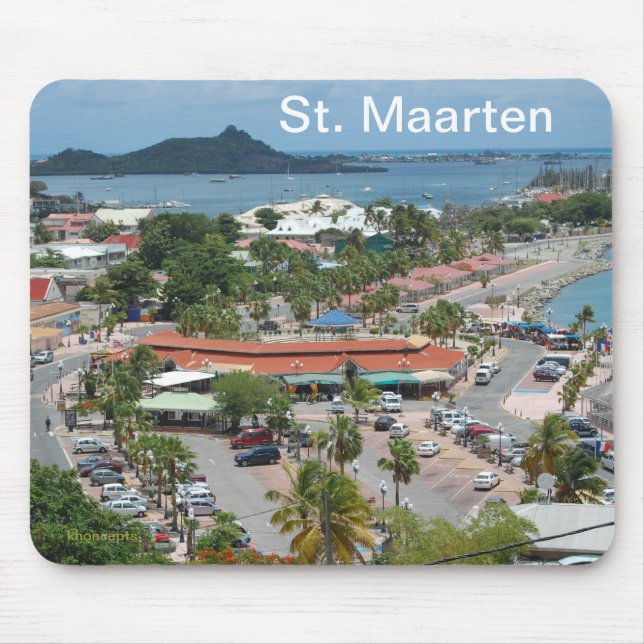 Alfombrilla De Ratón St. Maarten - Bahía Marigot (Frente)