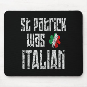 Alfombrilla De Ratón St. Patrick Fue Un Problema Italiano En El Día De 