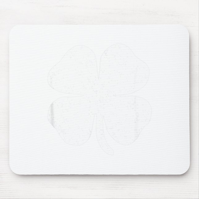 Alfombrilla De Ratón St Patricks Day Shirt With Shamrock Be Irish On Pa (Frente)