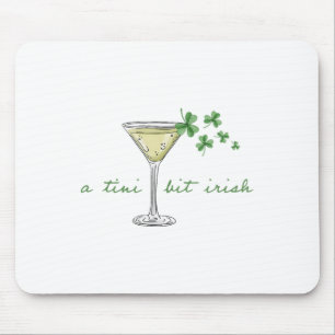 Alfombrilla De Ratón St Patricks Martini Bebé Irlandés A Tini Bit Irlan