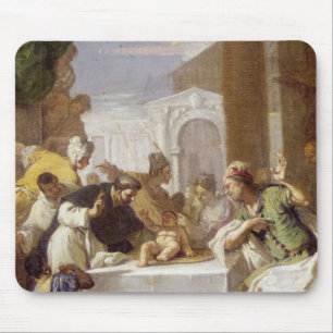 Alfombrilla De Ratón St. Vincent Ferrer que realiza un milagro