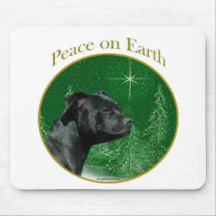 Alfombrilla De Ratón Staffordshire Bull Terrier Peace