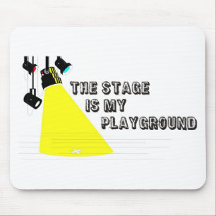 Alfombrilla De Ratón StageIsMyPlayground