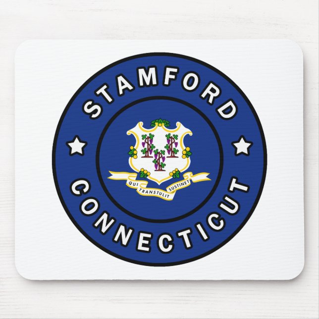 Alfombrilla De Ratón Stamford Connecticut (Frente)