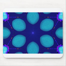 Alfombrilla De Ratón STAR_AZUL_DE_Decoración_LUZ