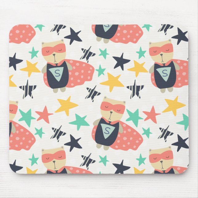 Alfombrilla De Ratón Star Super Héroe (Frente)