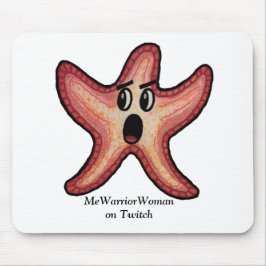 Alfombrilla De Ratón Starfish impactado, MeWarriorWoman en Twitch