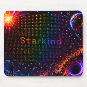 Alfombrilla De Ratón Starkind – Evolución Cósmica de la Vida