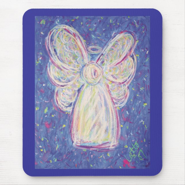 Alfombrilla De Ratón Starry Night Angel Mousepad (Frente)