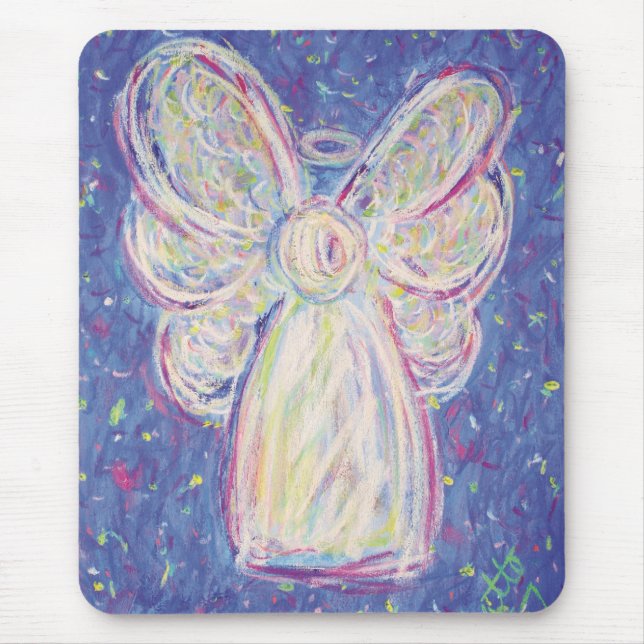Alfombrilla De Ratón Starry Night Angel Mousepad (Frente)