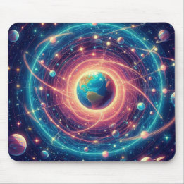 Alfombrilla De Ratón Starry Skies Thick Computer Mousepad