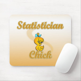 Alfombrilla De Ratón Statistician Chick