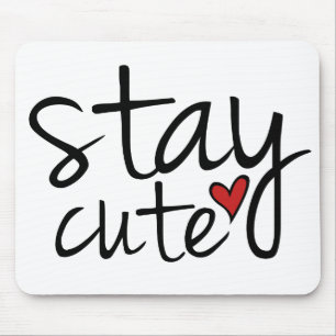 Alfombrilla De Ratón Stay Cute Mousepad