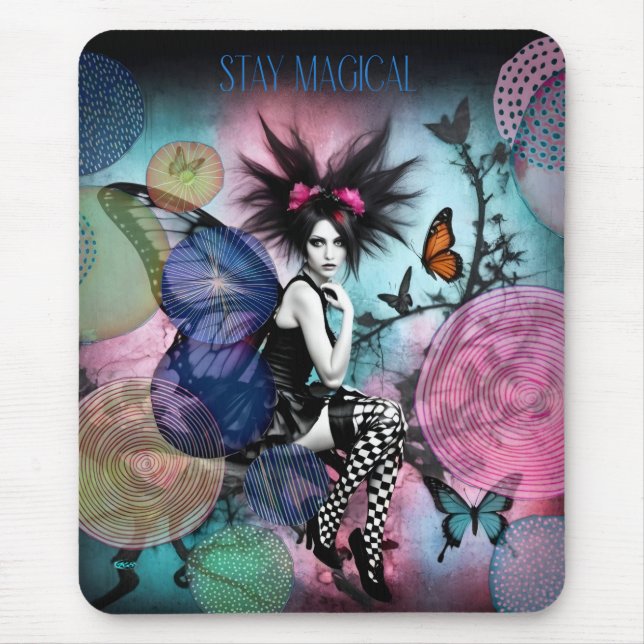 Alfombrilla De Ratón Stay Magical Women's  (Frente)