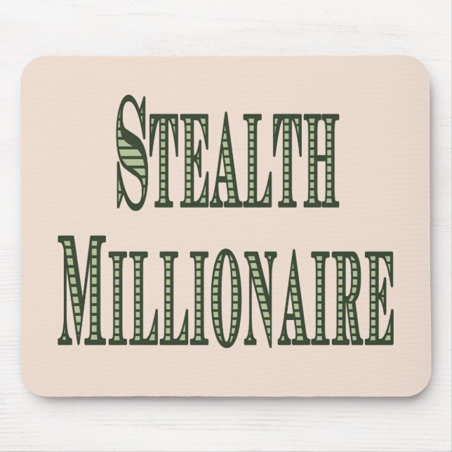 Alfombrilla De Ratón Stealth Millionaire (Frente)