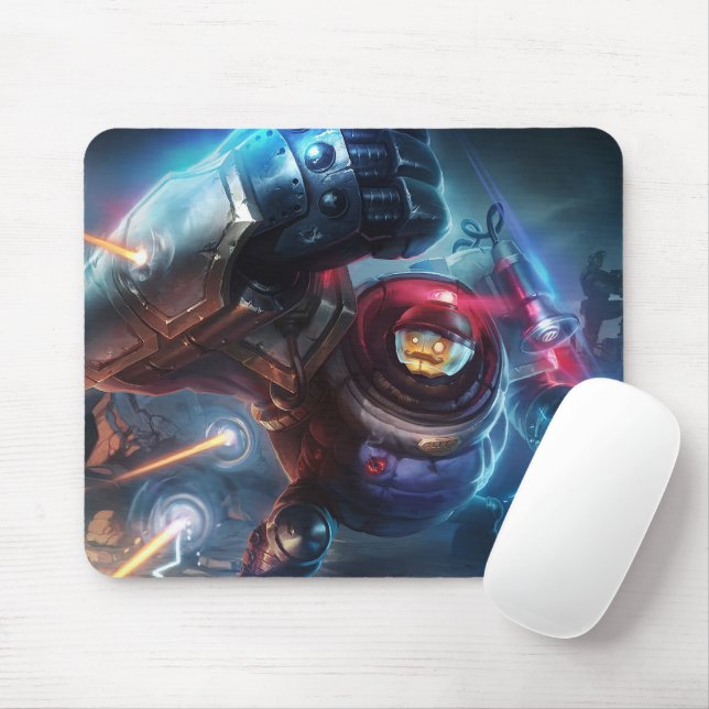 Alfombrilla De Ratón Steam Golem Gaming Mousepad | almohadilla de perso (Con ratón)
