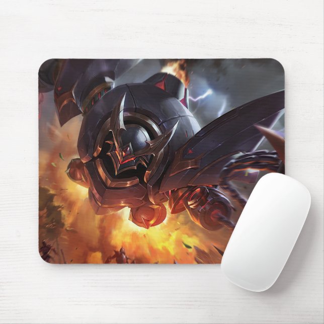 Alfombrilla De Ratón Steam Golem Gaming Mousepad | almohadilla de perso (Con ratón)