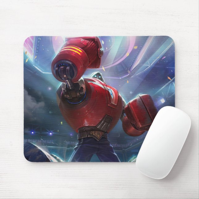 Alfombrilla De Ratón Steam Golem Gaming Mousepad | almohadilla de perso (Con ratón)