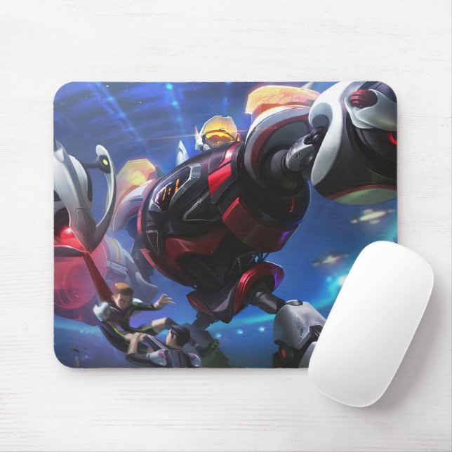 Alfombrilla De Ratón Steam Golem Gaming Mousepad | almohadilla de perso (Con ratón)