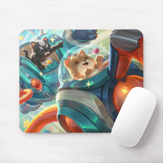 Alfombrilla De Ratón Steam Golem Gaming Mousepad | almohadilla de perso (Con ratón)