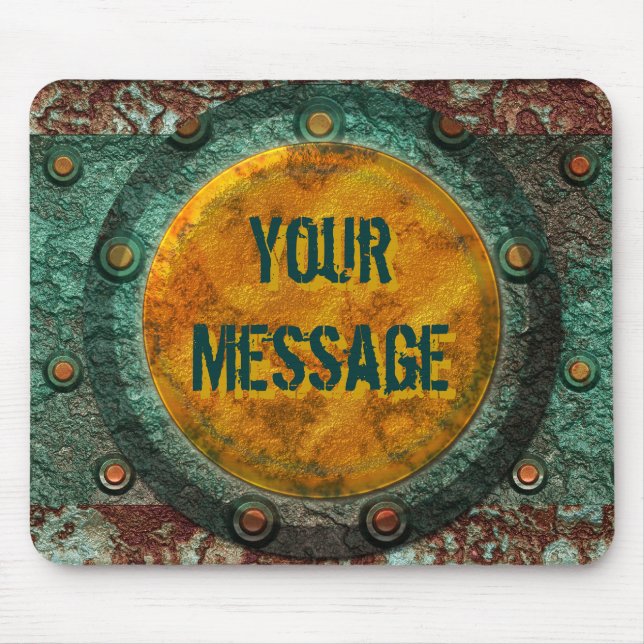 Alfombrilla De Ratón Steampunk 1A Mousepad (Frente)