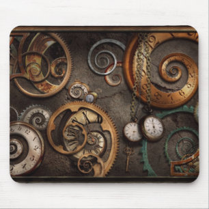 Alfombrilla De Ratón Steampunk - extracto - tiempo es complicado