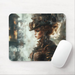 Alfombrilla De Ratón Steampunk Lady