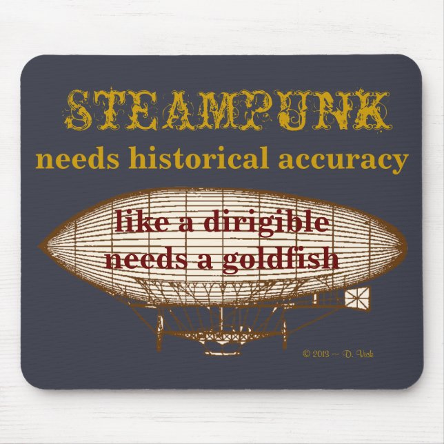 Alfombrilla De Ratón Steampunk necesita Mousepad (Frente)