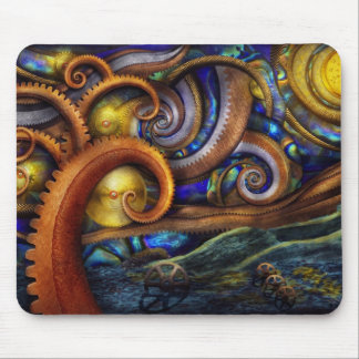 Alfombrilla De Ratón Steampunk - noche estrellada