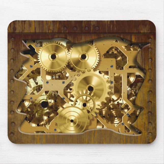 Alfombrilla De Ratón Steampunk radical 3 Mousepad (Frente)