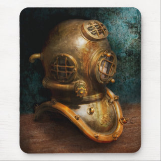 Alfombrilla De Ratón Steampunk - salto - el casco del salto