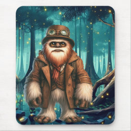 Alfombrilla De Ratón Steampunk Sasquatch Mousepad